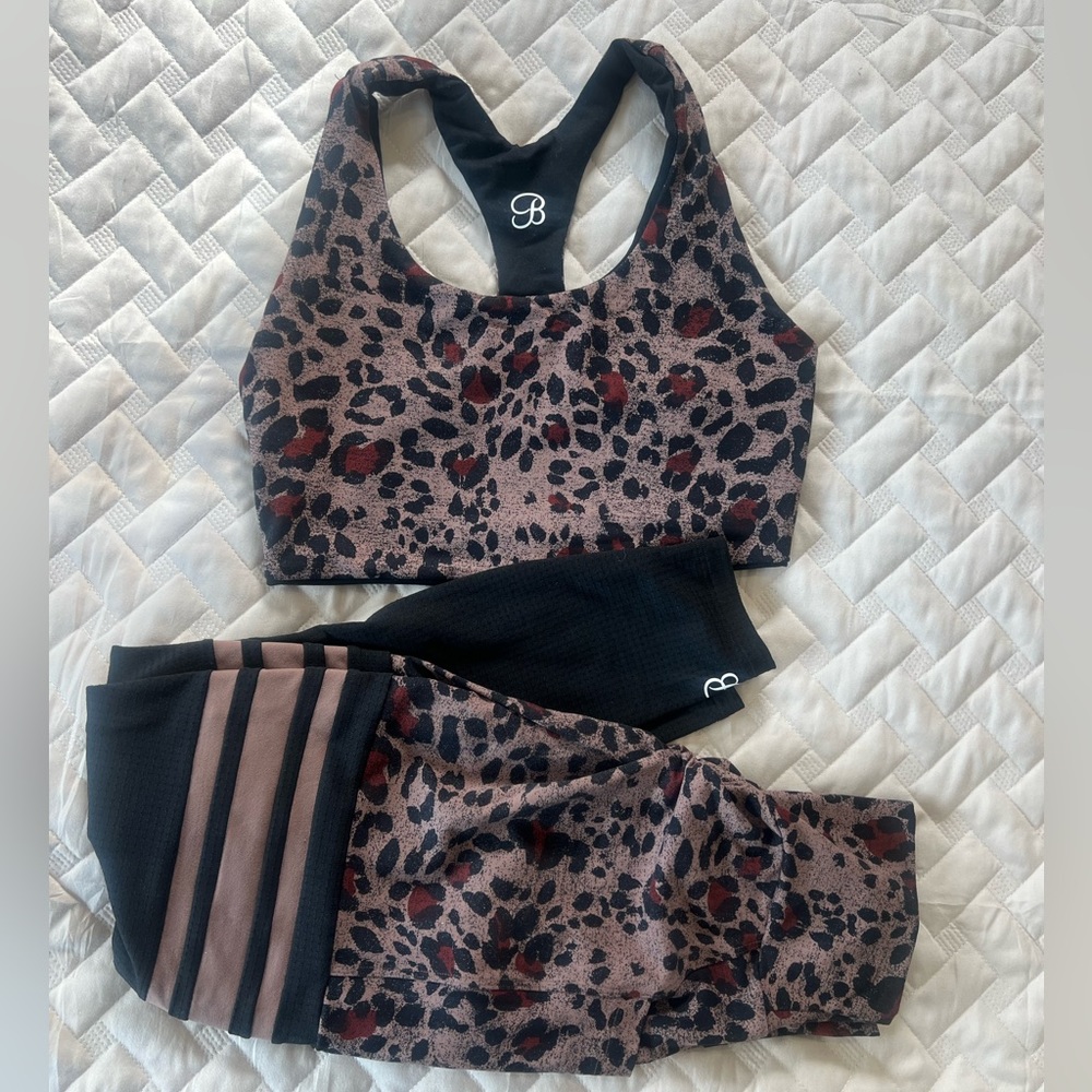Bombshell set leggings and long bra
